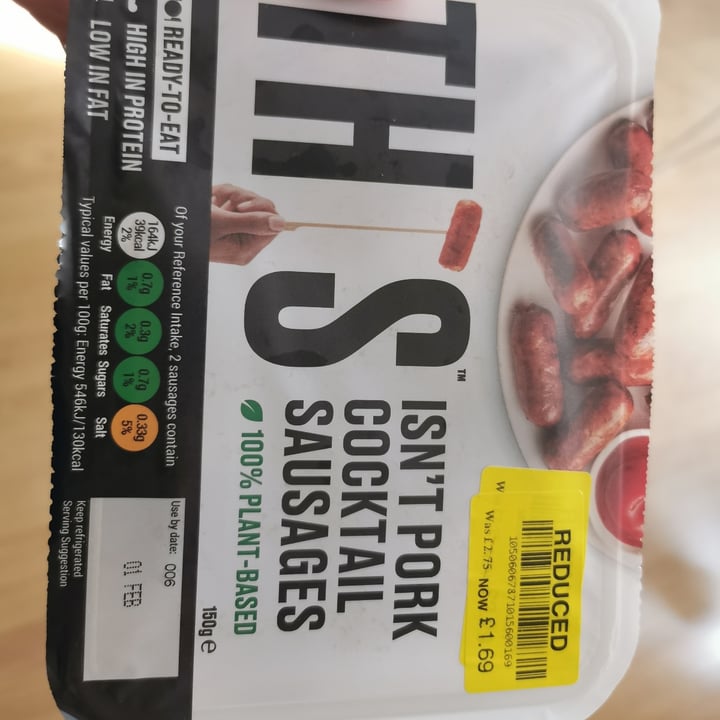 review photo of THIS This Isn't Pork Cocktail Sausages shared by @jasont on 19 Mar 2022 - review