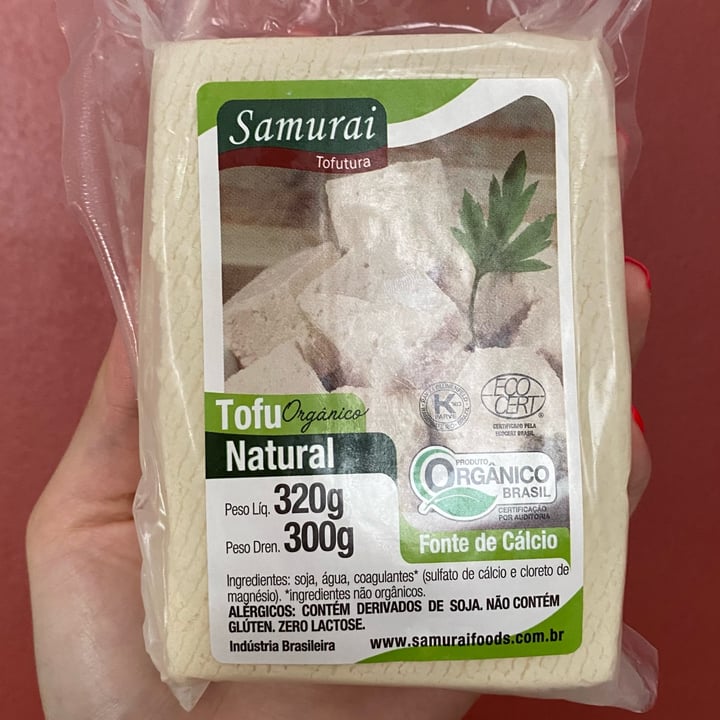 photo of Samurai Tofutura Tofu Organico Natural shared by @isalorenza on  02 May 2022 - review