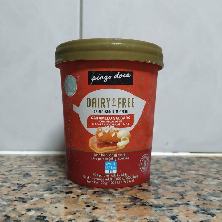 photo of Pingo doce Dairy Free - Gelado de Caramelo Salgado shared by @marialorodrigues on  02 Dec 2022 - review