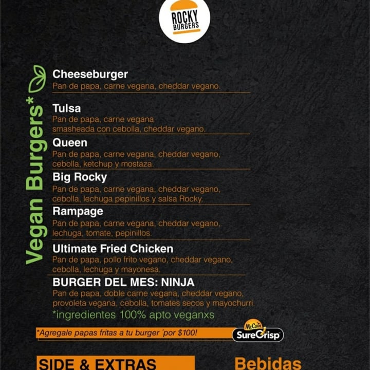 photo of Rocky Burgers Big Rocky (vegan) shared by @lmcaro on  28 Apr 2022 - review