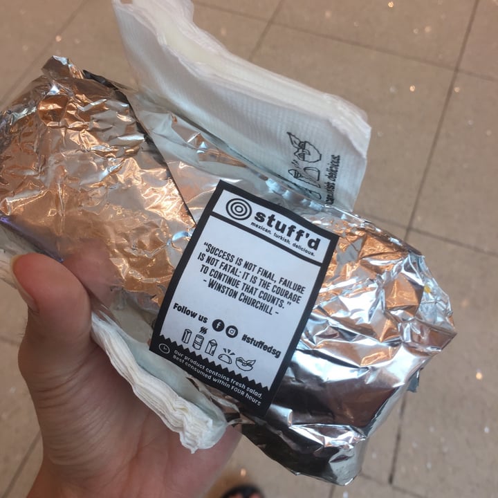 photo of Stuff'd Impossible Kebab shared by @belleeats on  06 Apr 2021 - review