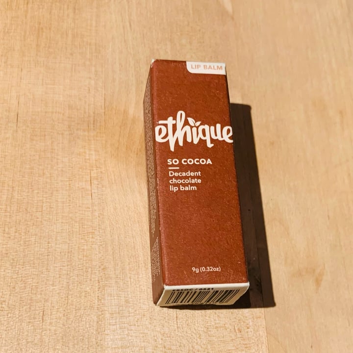 photo of Ethique So Cocoa Lip Balm shared by @allhess on  11 Dec 2022 - review