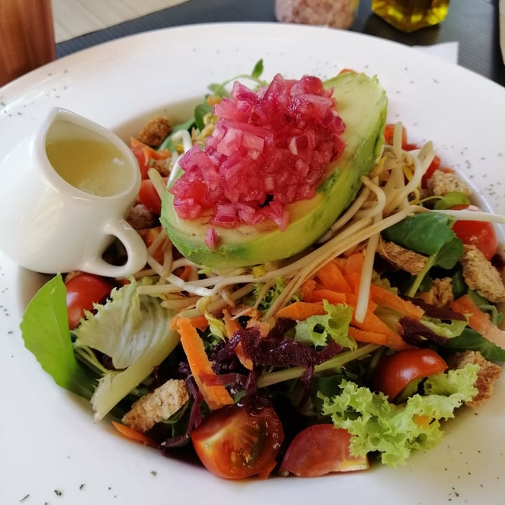 photo of Café Cajú - Bakery & Restaurant - 100% Plant Based - Vegan Ensalada fresca tropical shared by @impulsaveg on  11 Nov 2021 - review