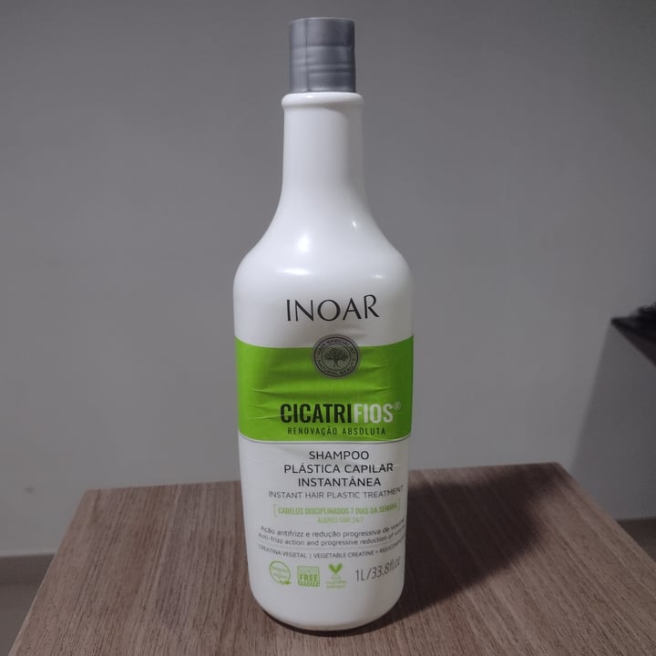 review photo of Inoar Shampoo Cicatrifios shared by @crisscarpelli on 23 Apr 2022 - review
