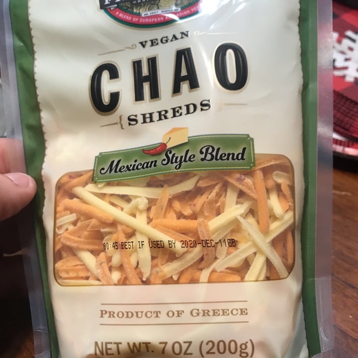 review photo of Field Roast Chao Shreds Mexican Style Blend shared by @banthafodder on 31 Dec 2020 - review