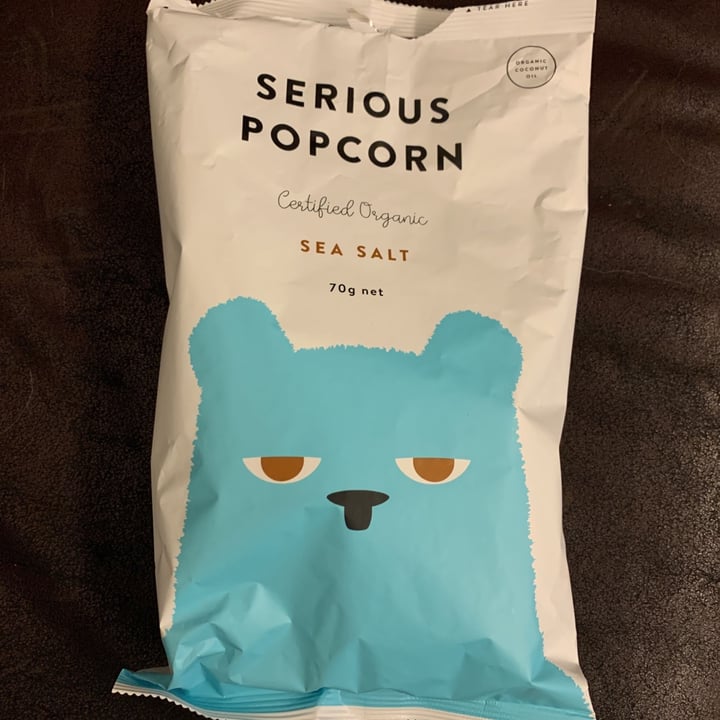 photo of Serious Food Co. Sea Salt Popcorn shared by @tangoujun on  13 May 2020 - review
