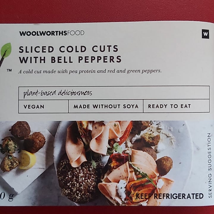 review photo of Woolworths Food Plant based cold cuts shared by @jolenecollier on 21 Sep 2021 - review
