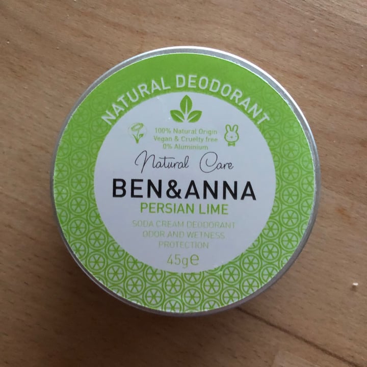 photo of Ben & Anna Deodorant In Pot shared by @sunfloweryellow on  30 Jun 2021 - review