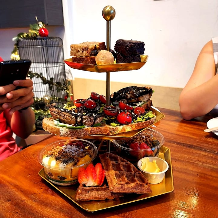photo of The Oatberry Cafe Vegan High Tea shared by @raffymabanag on  26 Dec 2021 - review