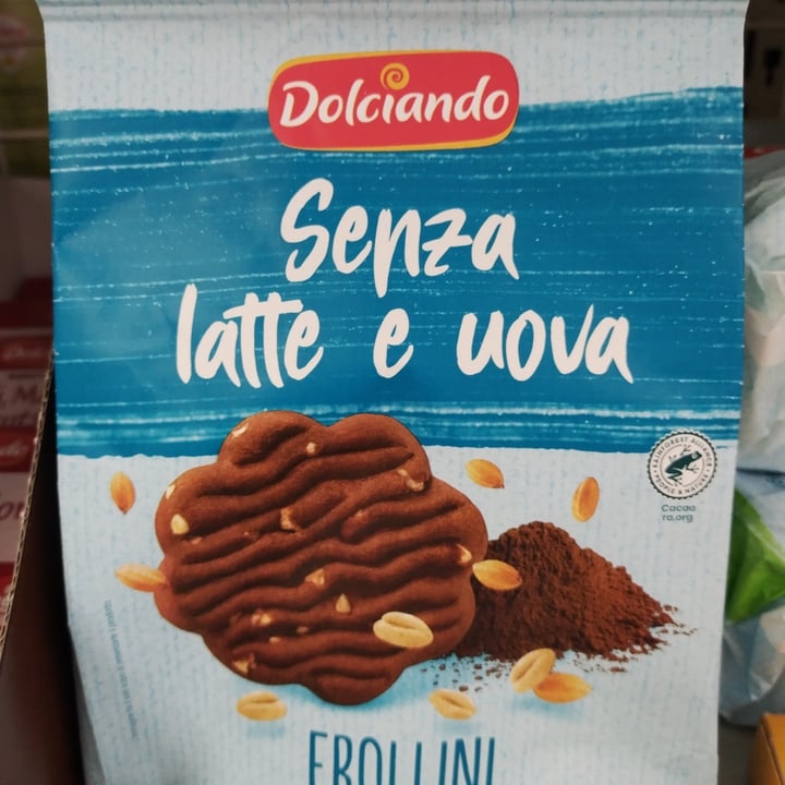 photo of Dolciando biscotti al cioccolato Senza Latte E Uova shared by @giadaveg on  05 Jul 2022 - review