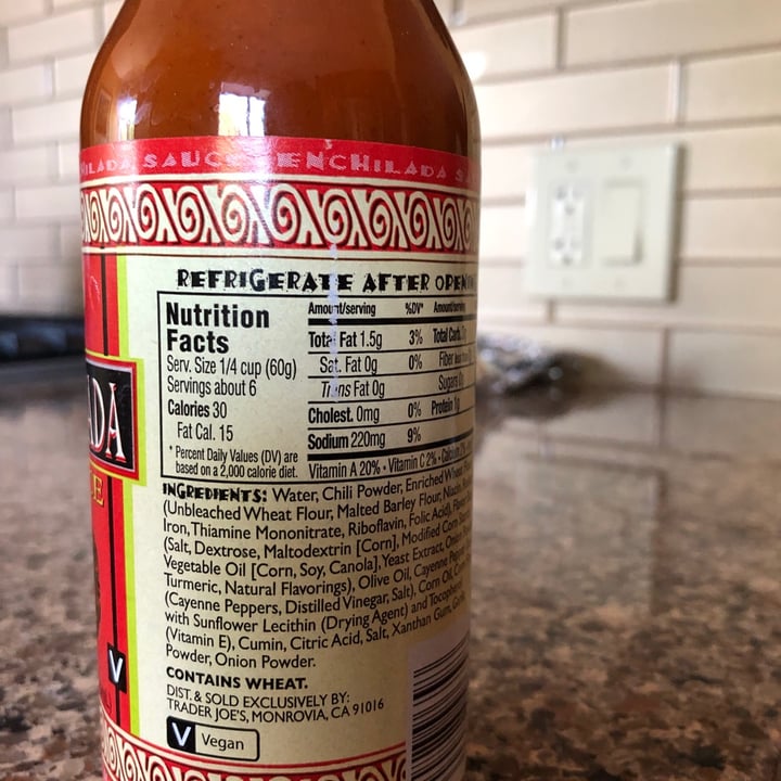 photo of Trader Joe's Enchilada Sauce shared by @bfly053 on  27 Jun 2021 - review