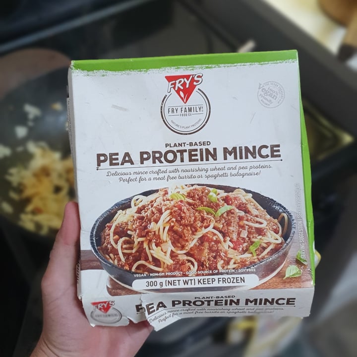 photo of Fry's Family Food Pea Protein Mince shared by @candybouffe on  24 Nov 2020 - review