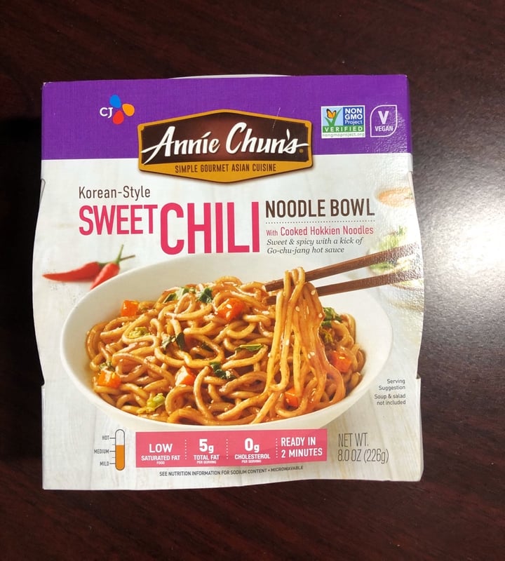 photo of Annie Chun's Korean-Style Sweet Chili Noodle Bowl shared by @jadacarlo on  15 Jan 2020 - review