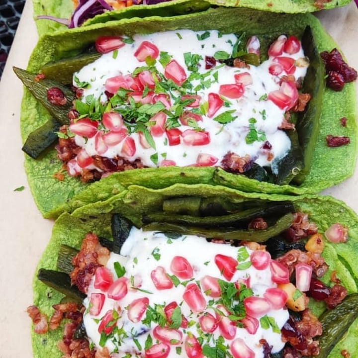 photo of Taco Green Taco de Chile en Nogada shared by @basedoncaffeine on  02 Sep 2022 - review