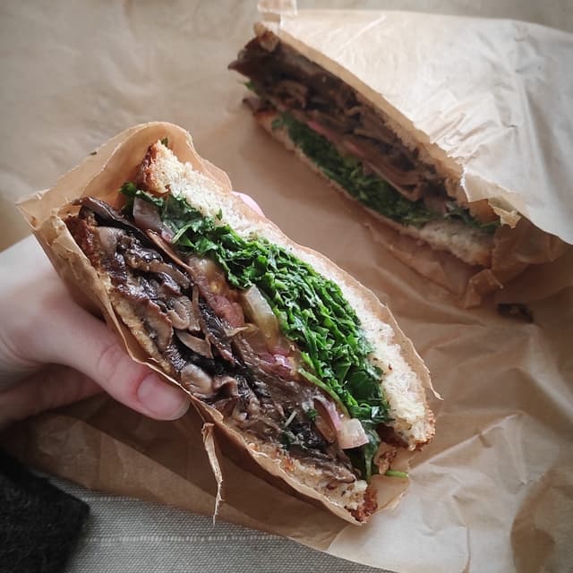 Foto del piatto “Mushrooms Sandwich”