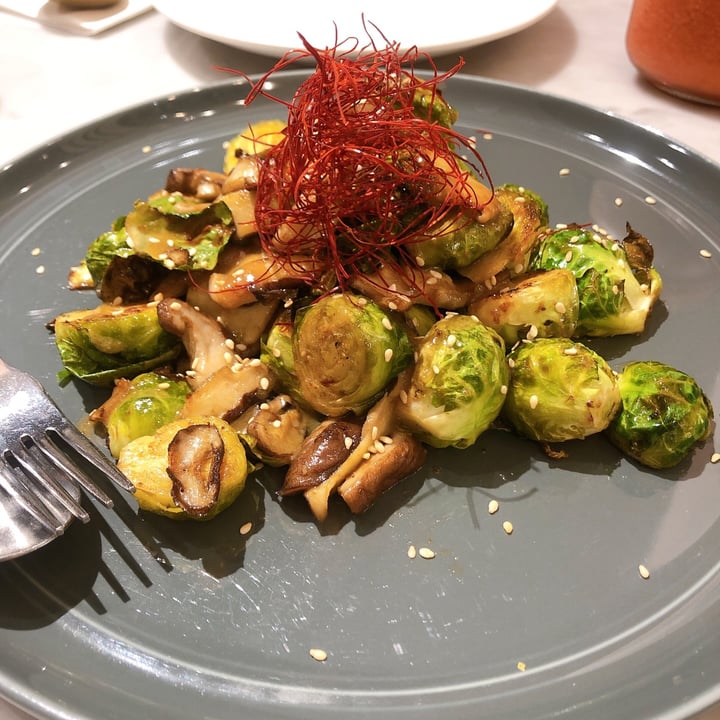 photo of Herbivore Vegan料理 胡麻孢子甘藍 SAUTEED BRUSSEL SPROUTS WITH MISO VINAIGRETTE shared by @xxxiaxxx on  16 Feb 2021 - review