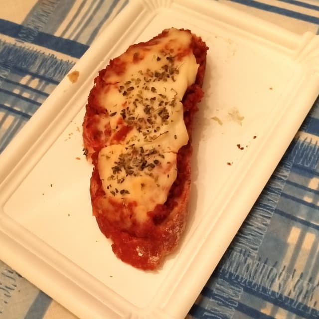 Photo of the dish “Panini de picadillo y queso”