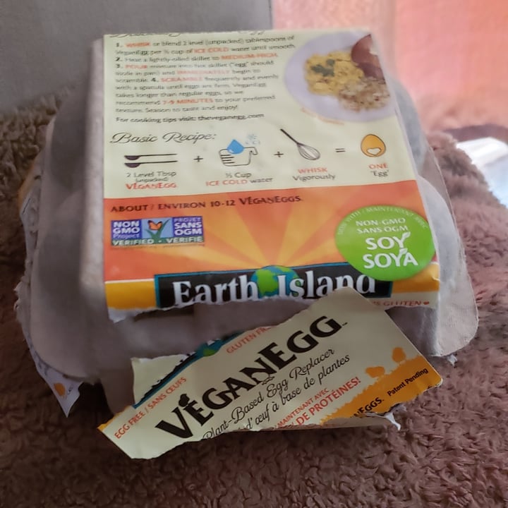 photo of Earth Island Vegan Egg shared by @veganelduderino on  05 Oct 2020 - review