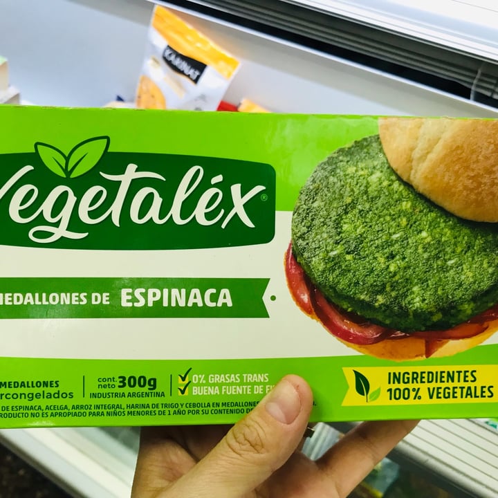 photo of Vegetalex Medallones de Espinacas shared by @gisellepio on  14 Nov 2022 - review