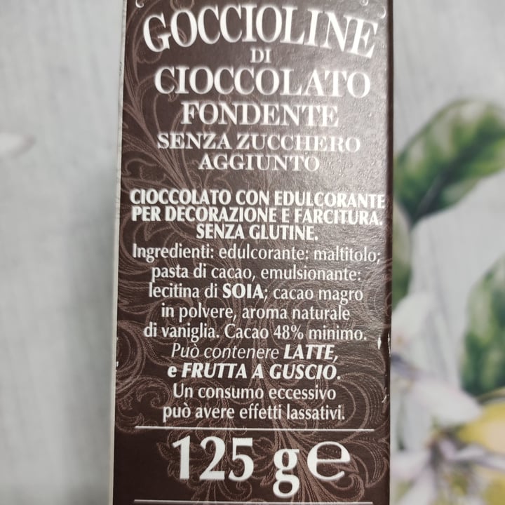 photo of Fratelli Rebecchi Valtrebbia Gocce Di Cioccolato Fondente shared by @michelaa on  10 Nov 2022 - review