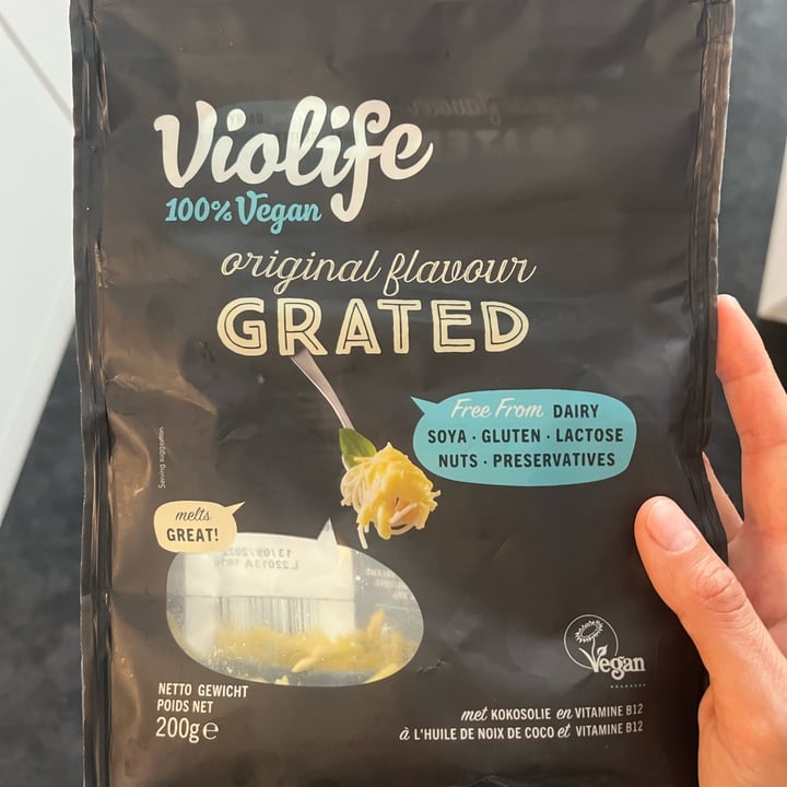 photo of Violife Original Flavour (Grated) shared by @frvnci on  24 Apr 2022 - review