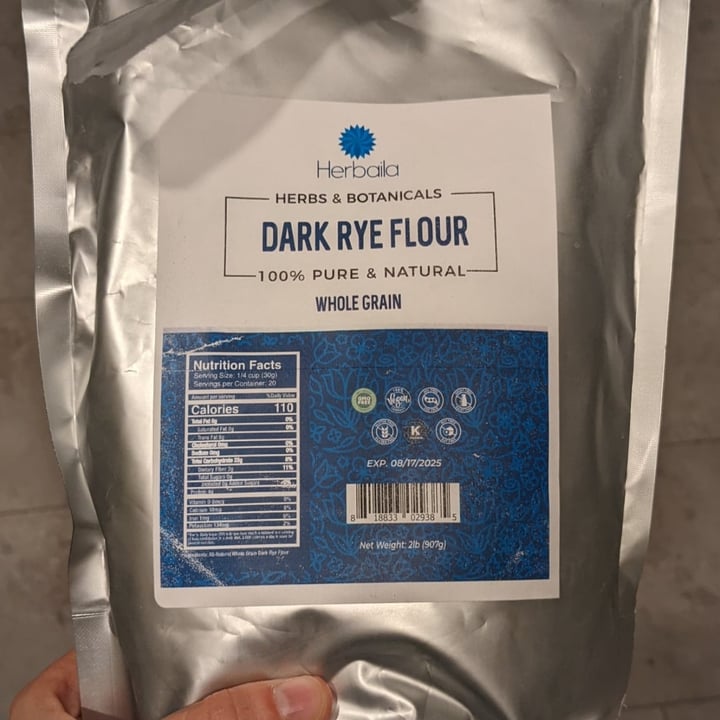review photo of Herbalia dark rye flour shared by @alimerlina on 27 Jun 2022 - review