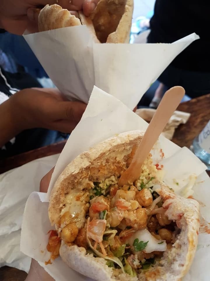 photo of Maoz Vegetarian Falafel shared by @claudiavegana on  10 Aug 2019 - review