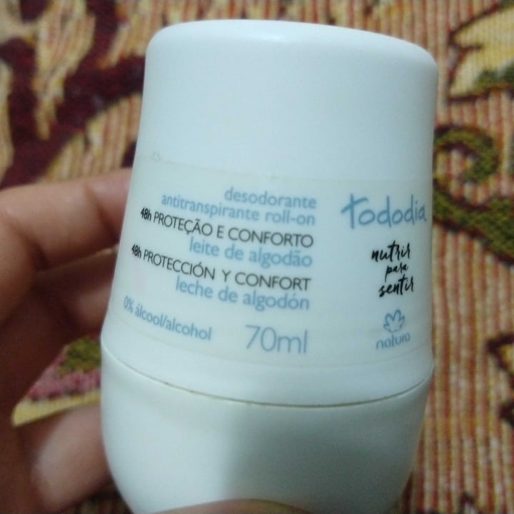 review photo of Natura Desodorante Antitranspirante Roll-on Proteccion y Confort Tododia shared by @joseecarbajal on 03 Jun 2020 - review