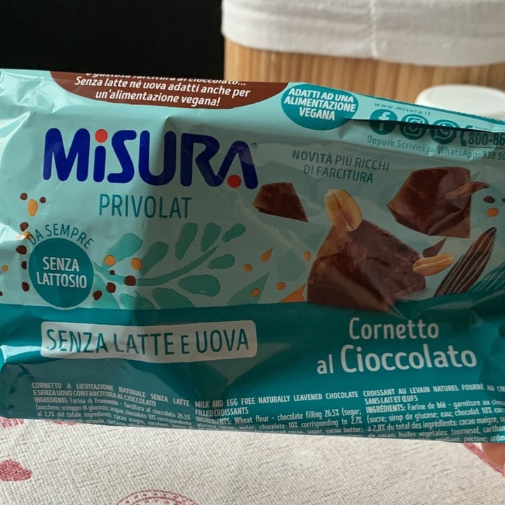 photo of Misura Cornetto al cioccolato shared by @ariannaalberti on  31 May 2022 - review