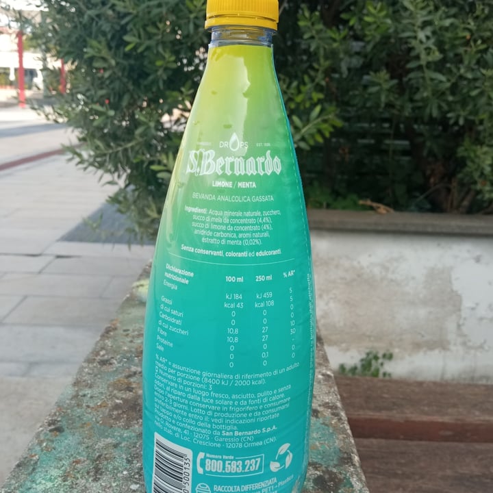 review photo of San benedetto Bi Limone E Menta shared by @adospgnuolo on 06 Aug 2022 - review
