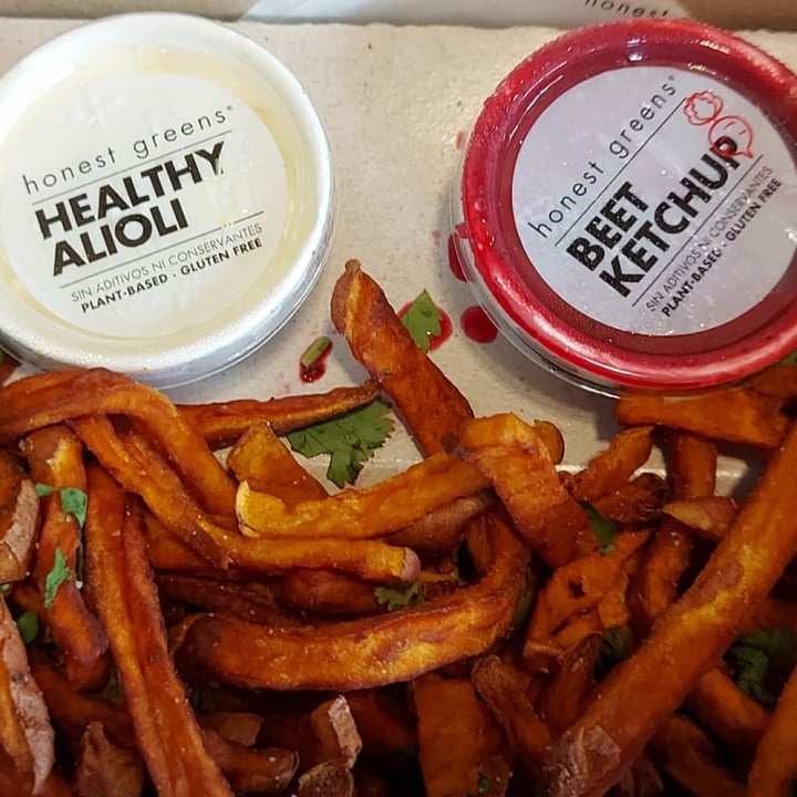 photo of Honest Greens Velázquez Ben’s  sweet potato fries shared by @ggens on  03 May 2021 - review
