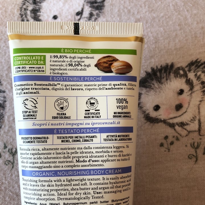 review photo of I Provenzali Crema corpo biologica argan shared by @francypancy on 19 Mar 2020 - review