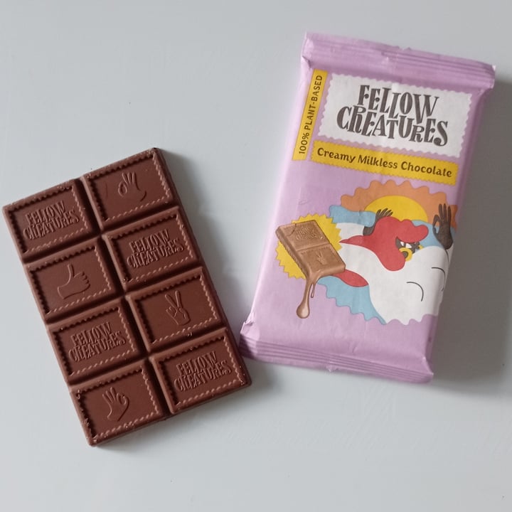photo of Fellow creatures Creamy milkless chocolate shared by @koyott on  10 Sep 2022 - review