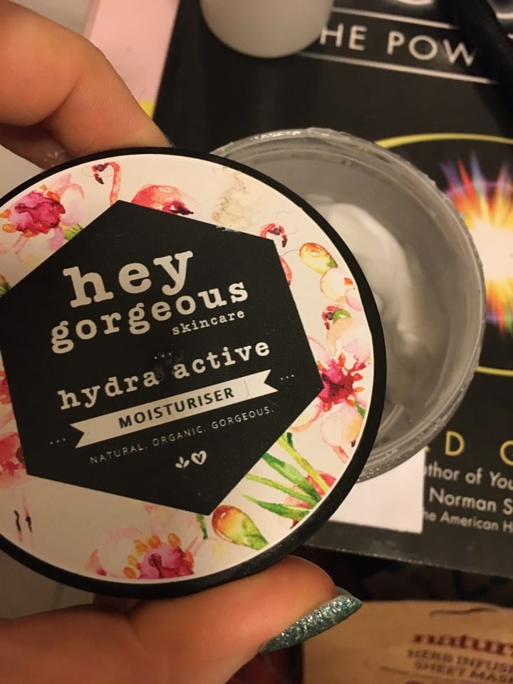 review photo of Hey Gorgeous Hydra-active moisturiser shared by @cduncan on 14 Jan 2020 - review