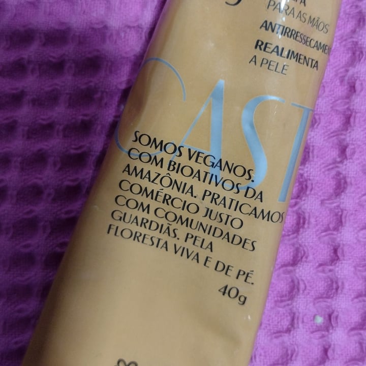 review photo of Natura Polpa para as mãos castanha shared by @leilaboraschi on 24 Jun 2022 - review