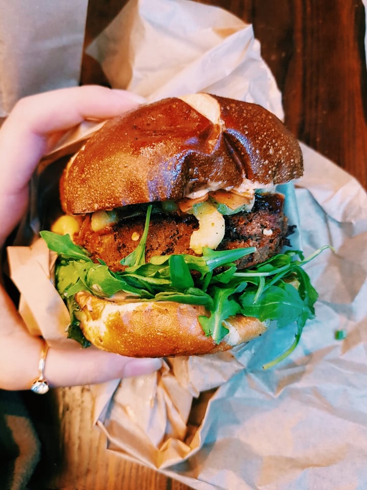 photo of The Cinnamon Snail Beastmode Burger Deluxe shared by @yasminbee on  22 Aug 2019 - review
