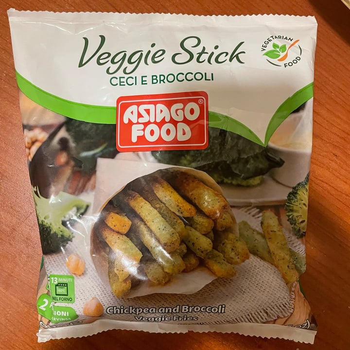 photo of Asiago food Veggie Stick Ceci E Broccoli shared by @viol4 on  29 Nov 2022 - review