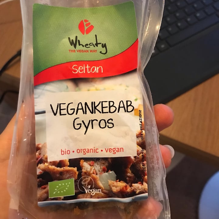 photo of Wheaty Vegankebab Gyros shared by @federicastuder on  27 Jun 2022 - review