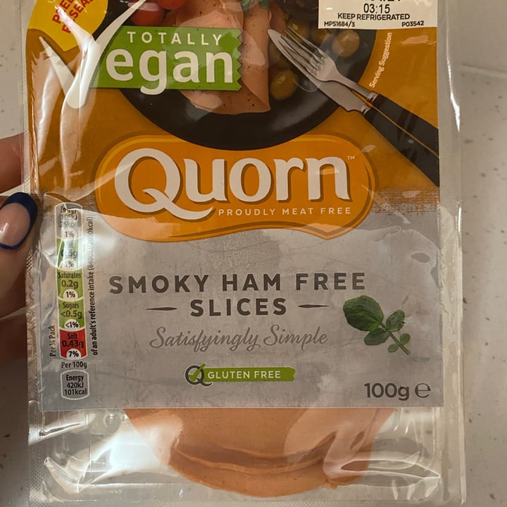 review photo of Quorn Smoky Ham Free Slices shared by @abbierose on 04 Mar 2021 - review
