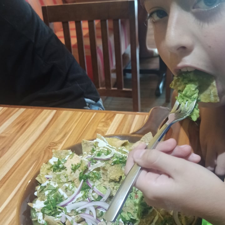 review photo of Vegan Planet Chilaquiles Verdes shared by @fafita3 on 19 Jun 2021 - review