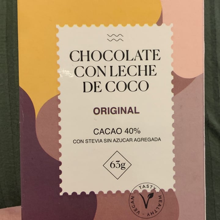 photo of Kukele Vegan Choco Chocolate Con Leche De Coco Cacao 40% shared by @florenciaerre on  29 Oct 2022 - review