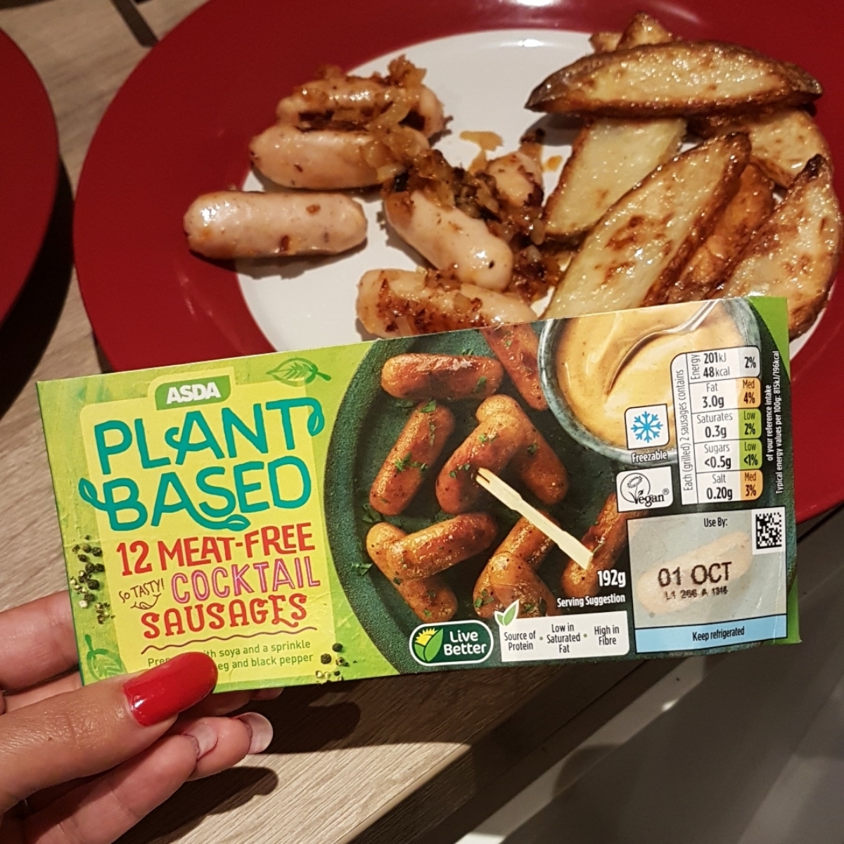 ASDA Plantbased cocktail sausages Reviews abillion