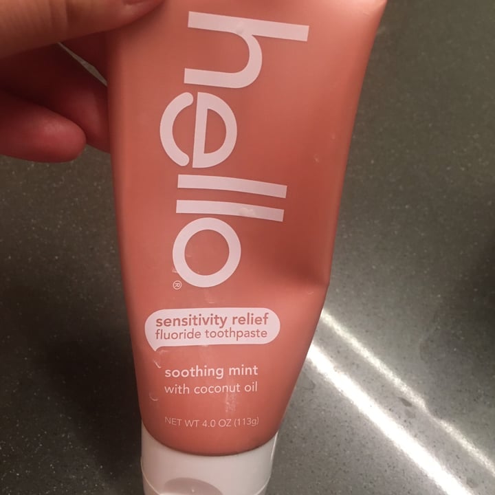 photo of Hello Sensitive toothpaste shared by @sedahere on  01 Feb 2021 - review