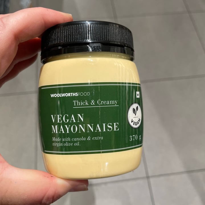 photo of Woolworths Food Thick & Creamy Vegan Mayonnaise shared by @lelo21 on  29 Sep 2021 - review