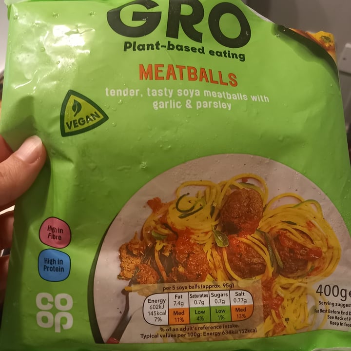 photo of GRO Meatballs shared by @beagalli on  08 Jul 2022 - review