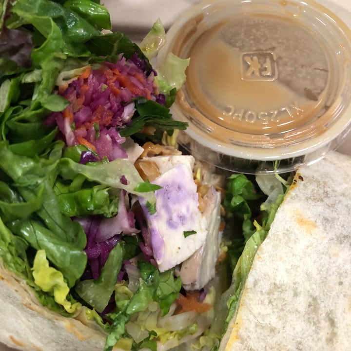 photo of Sprout Vegan Cafe Thai Wrap shared by @bandita on  20 Dec 2021 - review