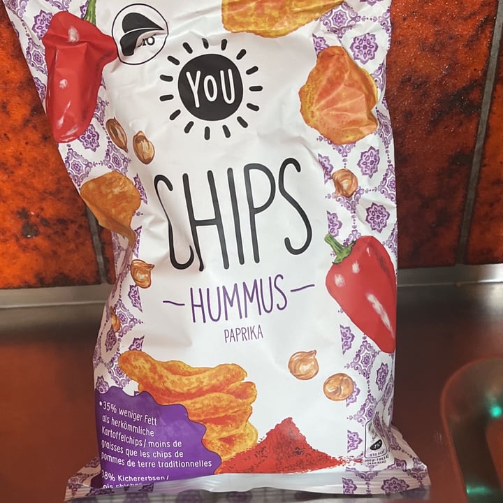 photo of You Chips Hummus Paprika shared by @alealbe on  11 May 2022 - review