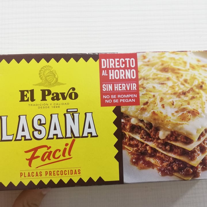 photo of El pavo Placas precocinadas Lasaña shared by @heiru on  25 Sep 2021 - review