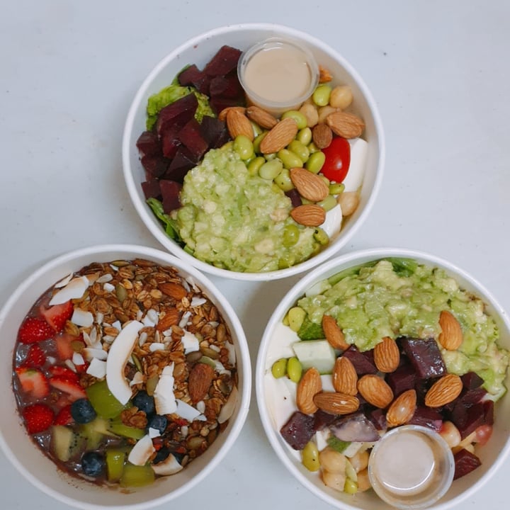 photo of The Good Boys Juice And Coffee Bar Vegan Salad Bowl shared by @veggiexplorer on  23 May 2020 - review