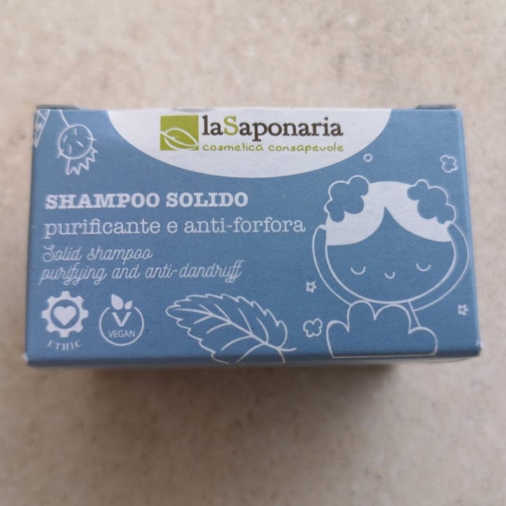 photo of La Saponaria Shampoo Solido Purezza - purificante e anti-forfora shared by @jane34 on  07 Jul 2021 - review